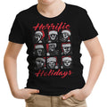 Horrific Holidays Youth Apparel - Adult & Kids T-Shirts, Sweatshirts & Hoodies apparel design preview 1