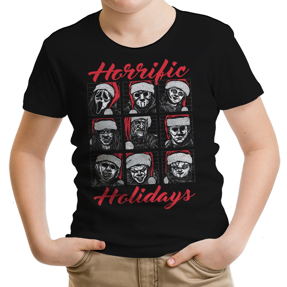 Horrific Holidays Youth Apparel - Adult & Kids T-Shirts, Sweatshirts & Hoodies apparel design preview 1