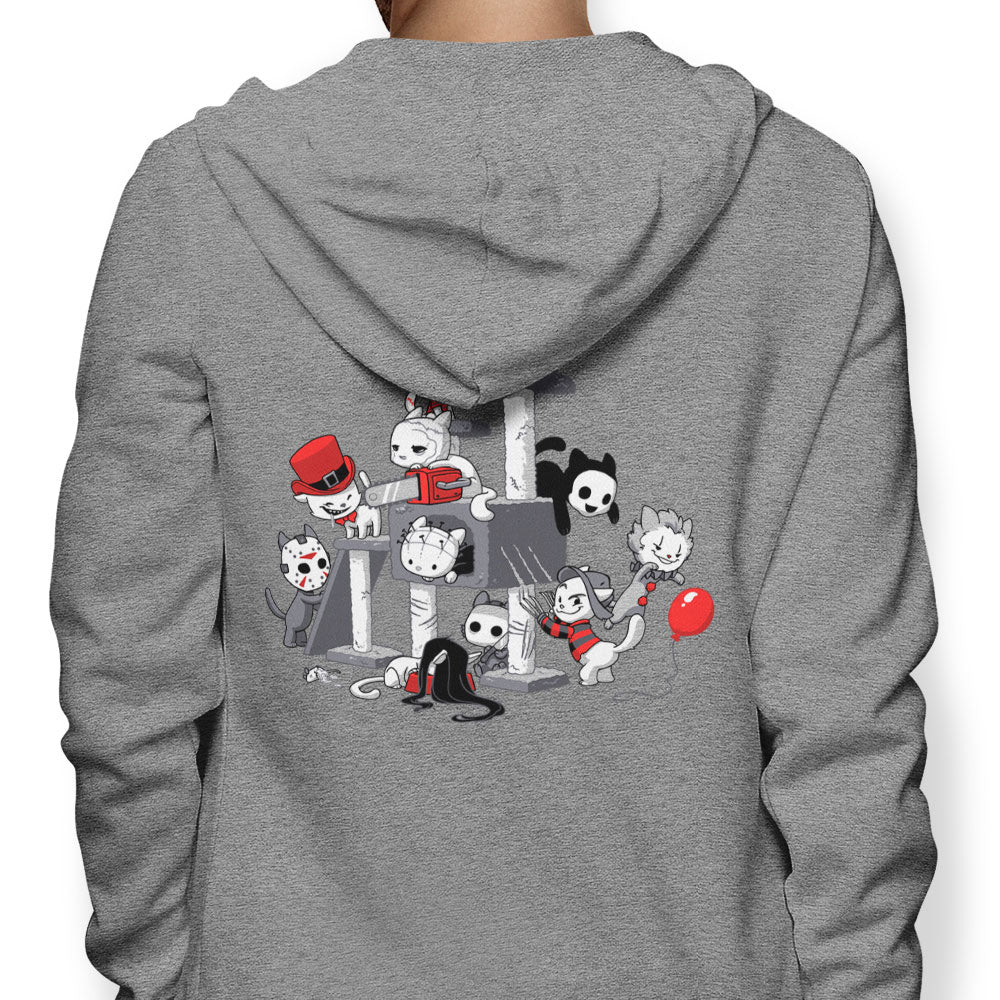 Horror Cats - Adult & Kids T-Shirts, Sweatshirts & Hoodies apparel design preview 1