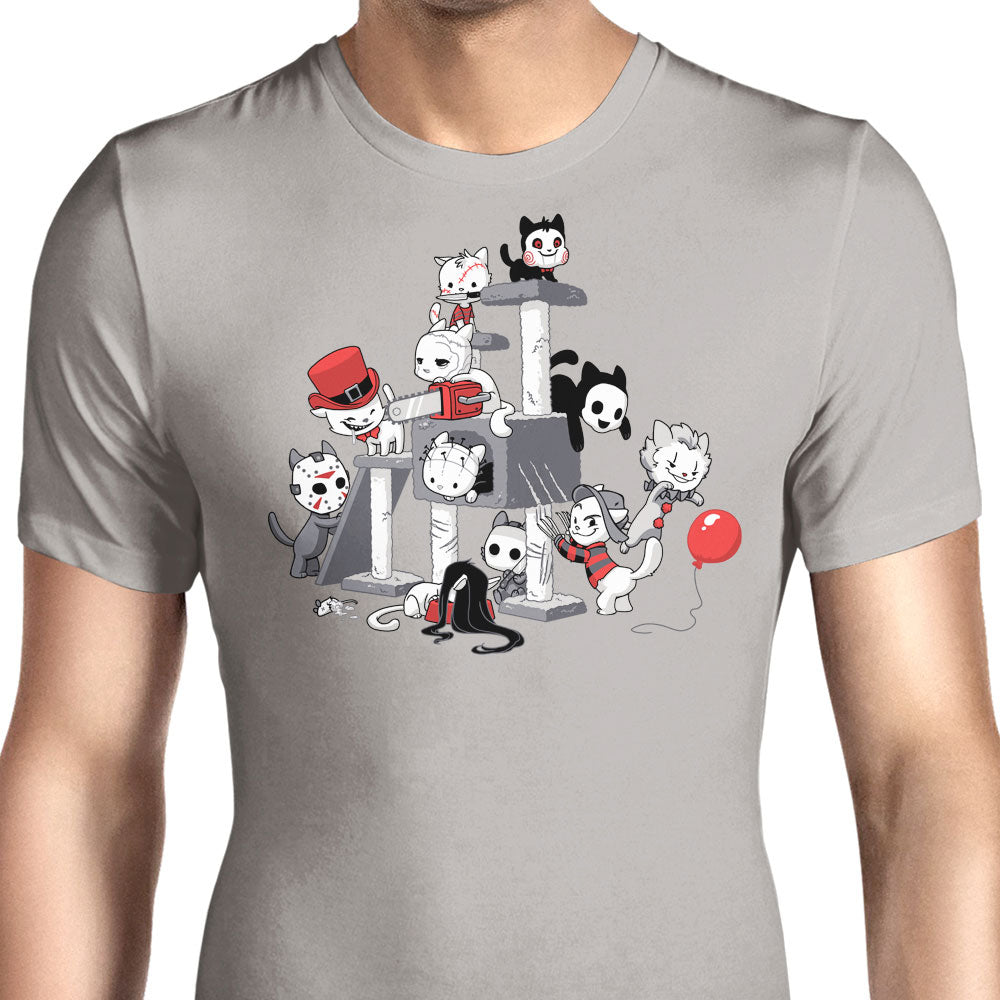Horror Cats Men's Apparel - Adult & Kids T-Shirts, Sweatshirts & Hoodies apparel design preview 1