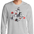 Horror Cats - Adult & Kids T-Shirts, Sweatshirts & Hoodies apparel design preview 1