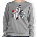 Horror Cats - Adult & Kids T-Shirts, Sweatshirts & Hoodies apparel design preview 1