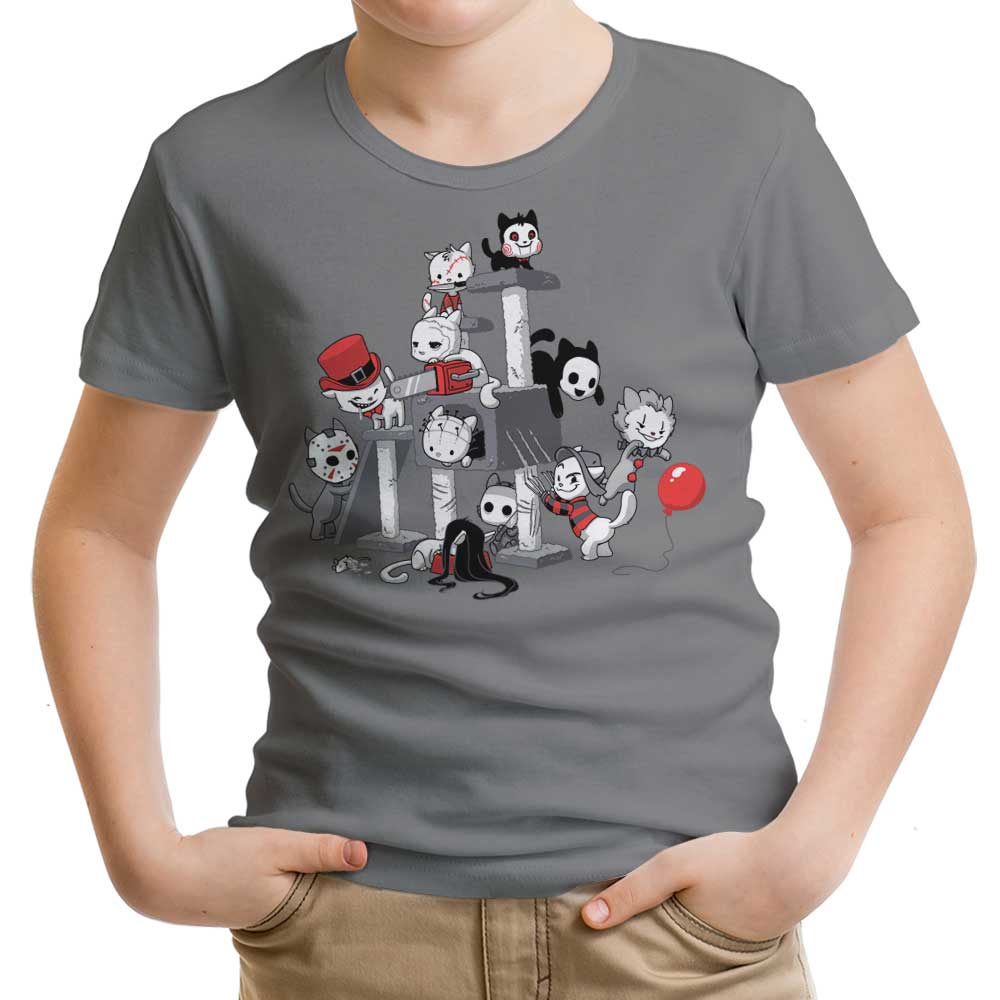 Horror Cats Youth Apparel - Adult & Kids T-Shirts, Sweatshirts & Hoodies apparel design preview 1
