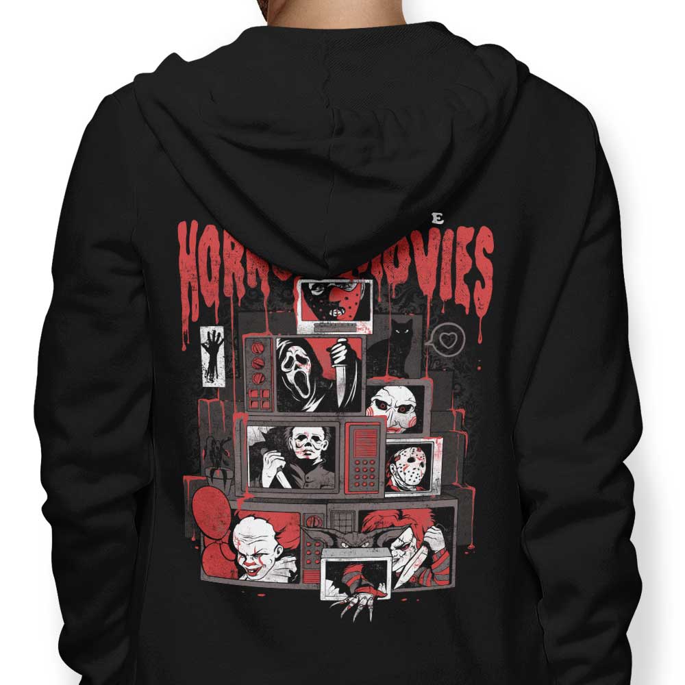 Horror Love - Adult & Kids T-Shirts, Sweatshirts & Hoodies apparel design preview 1