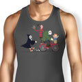Horror Night Off Tank Top - Adult & Kids T-Shirts, Sweatshirts & Hoodies apparel design preview 1