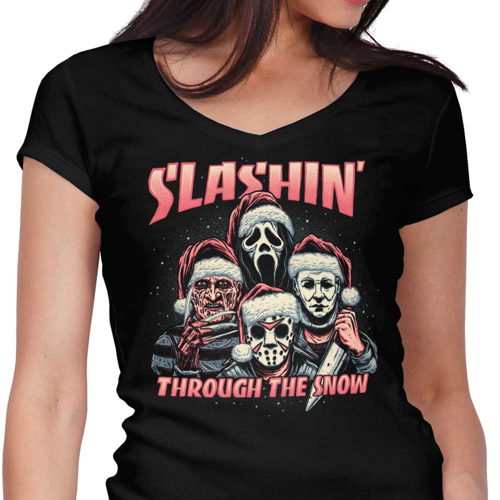 Horror Rhapsody Women's V-Neck - Adult & Kids T-Shirts, Sweatshirts & Hoodies apparel design preview 1