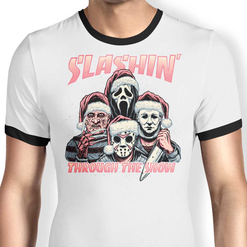 Horror Rhapsody Ringer - Adult & Kids T-Shirts, Sweatshirts & Hoodies apparel design preview 1