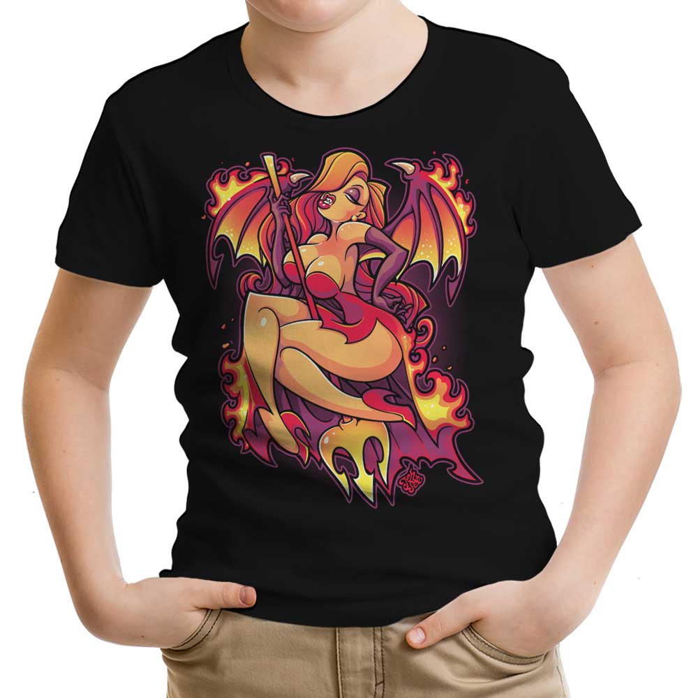 Hot as Hell Youth Apparel - Adult & Kids T-Shirts, Sweatshirts & Hoodies apparel design preview 1