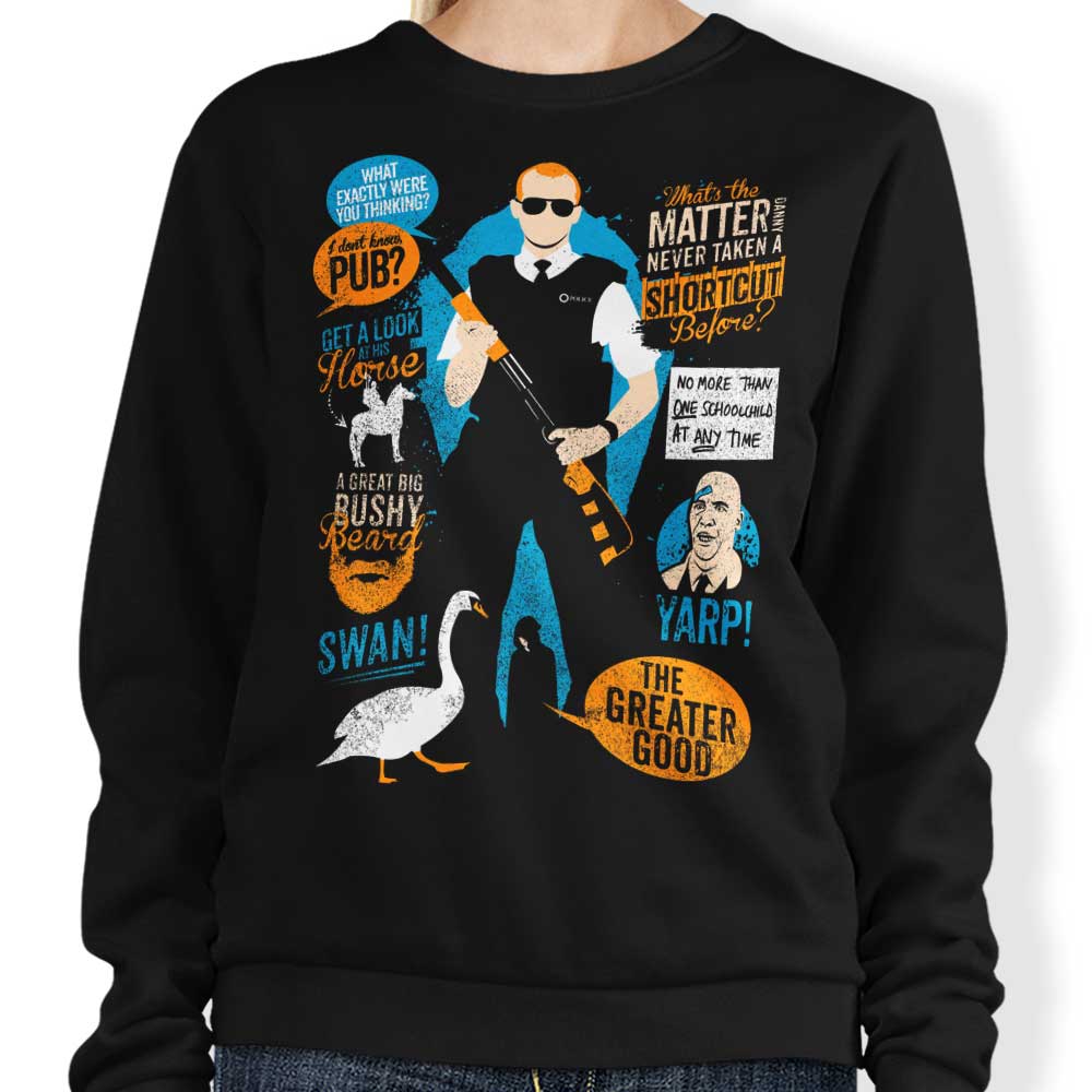 Hot Fuzz Quotes - Adult & Kids T-Shirts, Sweatshirts & Hoodies apparel design preview 1