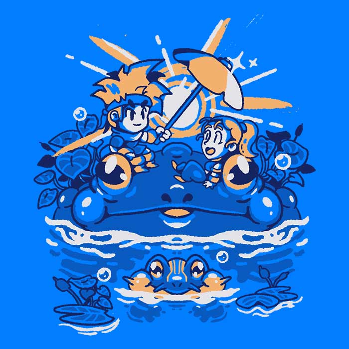 Hot Summer Swamp Men's Apparel - Adult & Kids T-Shirts, Sweatshirts & Hoodies apparel design preview 2