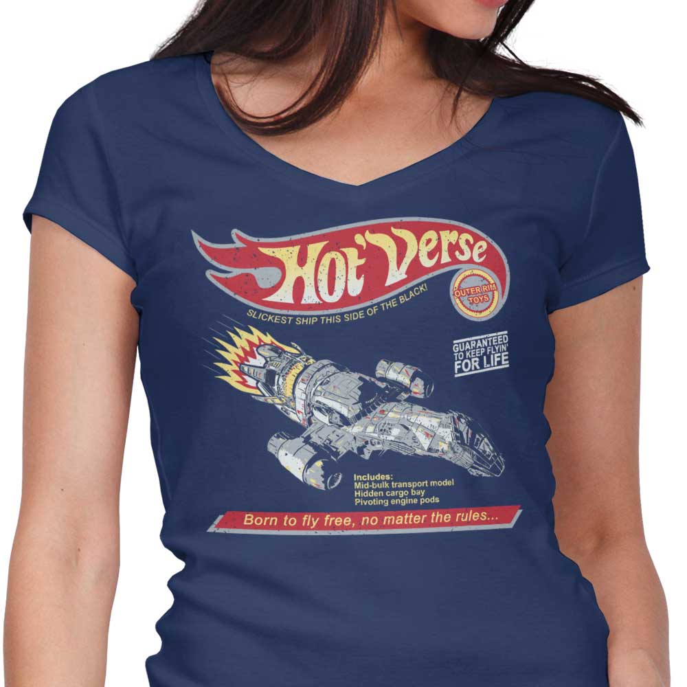 Hot Verse Women's V-Neck - Adult & Kids T-Shirts, Sweatshirts & Hoodies apparel design preview 1