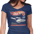 Hot Warps Women's V-Neck - Adult & Kids T-Shirts, Sweatshirts & Hoodies apparel design preview 1
