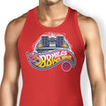 Hot Wheels to the Future Tank Top - Adult & Kids T-Shirts, Sweatshirts & Hoodies apparel design preview 1