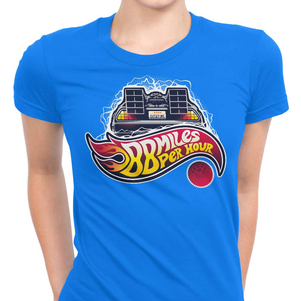 Hot Wheels to the Future Women's Apparel - Adult & Kids T-Shirts, Sweatshirts & Hoodies apparel design preview 1