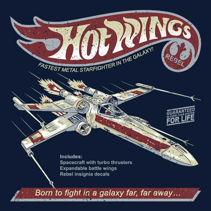 Hot Wings Rebel Men's Apparel - Adult & Kids T-Shirts, Sweatshirts & Hoodies apparel design preview 2
