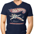 Hot Wings Rebel Men's V-Neck - Adult & Kids T-Shirts, Sweatshirts & Hoodies apparel design preview 1