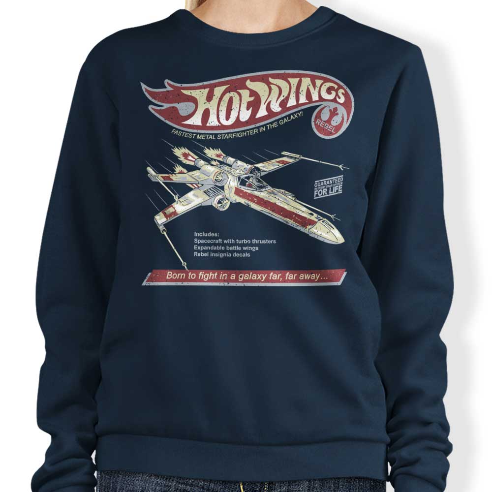 Hot Wings Rebel - Adult & Kids T-Shirts, Sweatshirts & Hoodies apparel design preview 1
