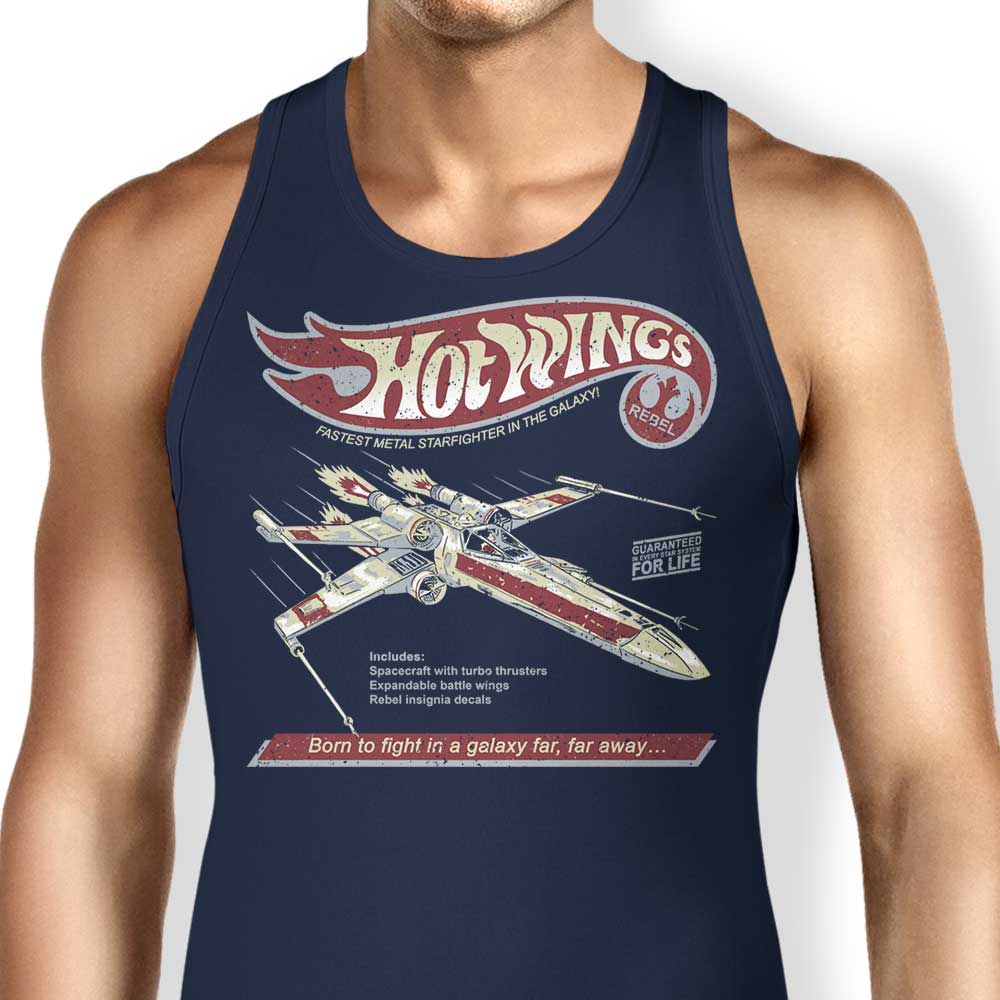 Hot Wings Rebel Tank Top - Adult & Kids T-Shirts, Sweatshirts & Hoodies apparel design preview 1