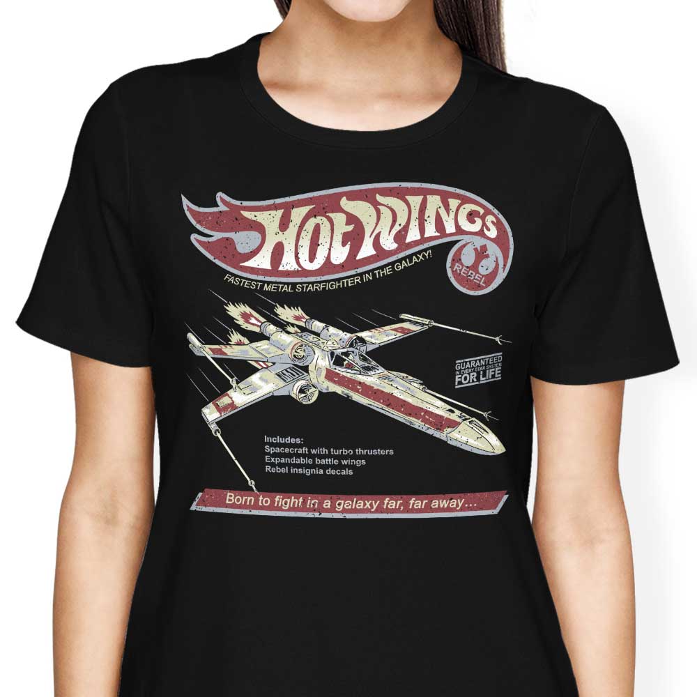 Hot Wings Rebel Women's Apparel - Adult & Kids T-Shirts, Sweatshirts & Hoodies apparel design preview 2