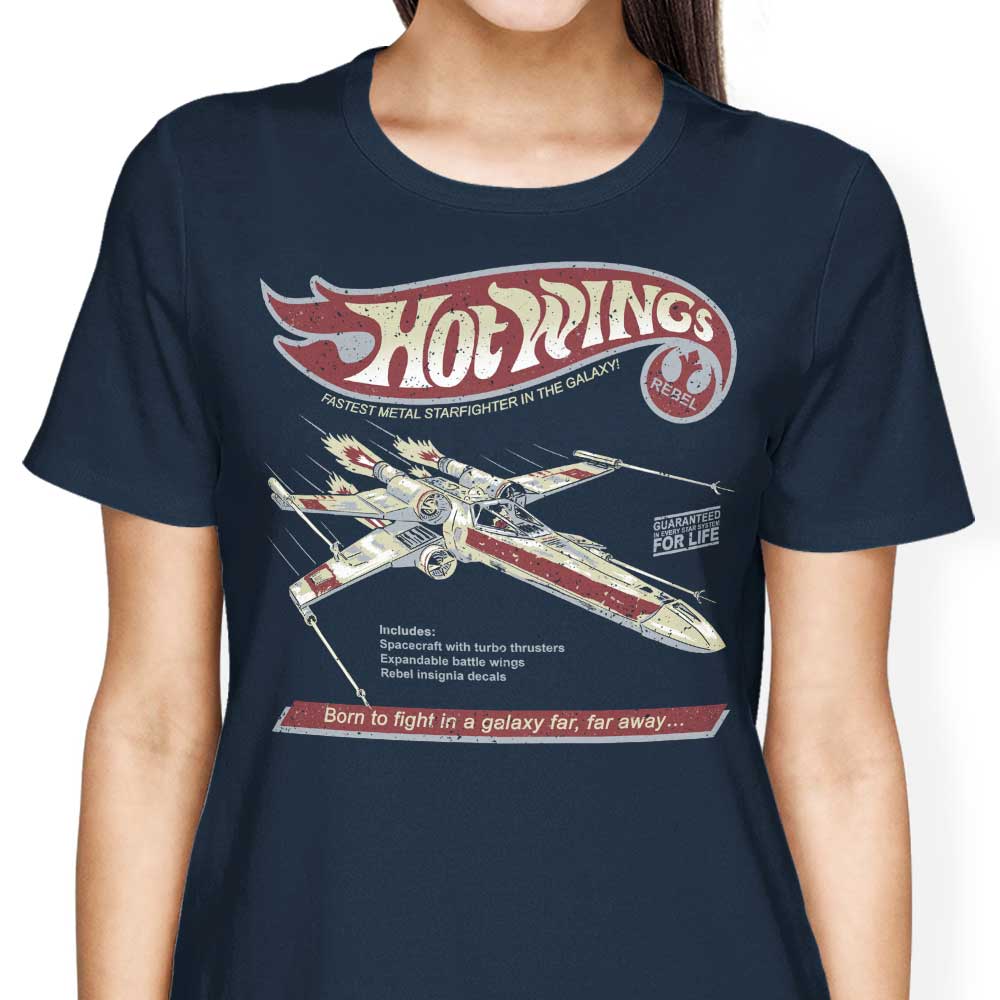 Hot Wings Rebel Women's Apparel - Adult & Kids T-Shirts, Sweatshirts & Hoodies apparel design preview 1