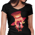 Hotel Fallen Angel Women's V-Neck - Adult & Kids T-Shirts, Sweatshirts & Hoodies apparel design preview 1