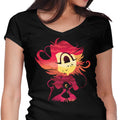 Hotel Sinner Demon Women's V-Neck - Adult & Kids T-Shirts, Sweatshirts & Hoodies apparel design preview 1