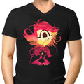 Hotel Sinner Demon Men's V-Neck - Adult & Kids T-Shirts, Sweatshirts & Hoodies apparel design preview 1