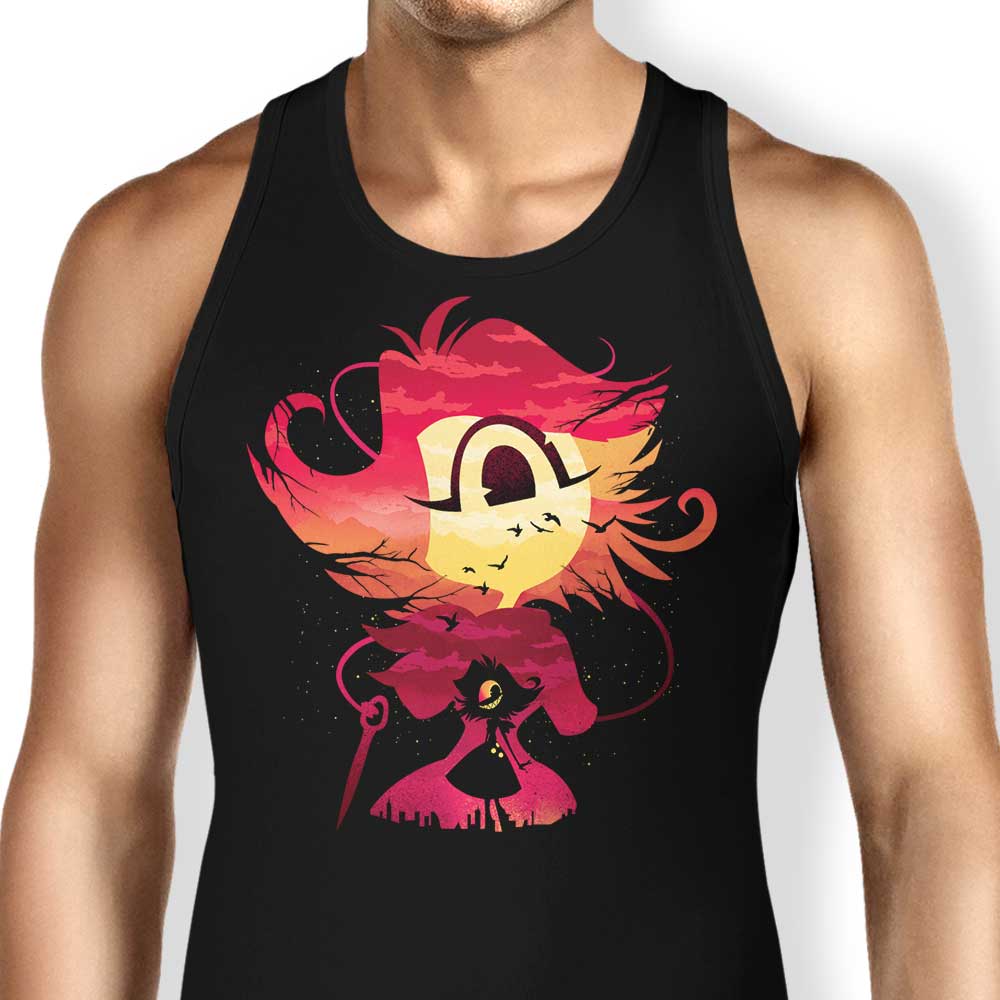 Hotel Sinner Demon Tank Top - Adult & Kids T-Shirts, Sweatshirts & Hoodies apparel design preview 1