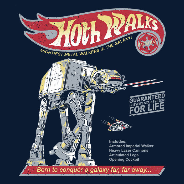 Hoth Walks Tank Top - Adult & Kids T-Shirts, Sweatshirts & Hoodies apparel design preview 2