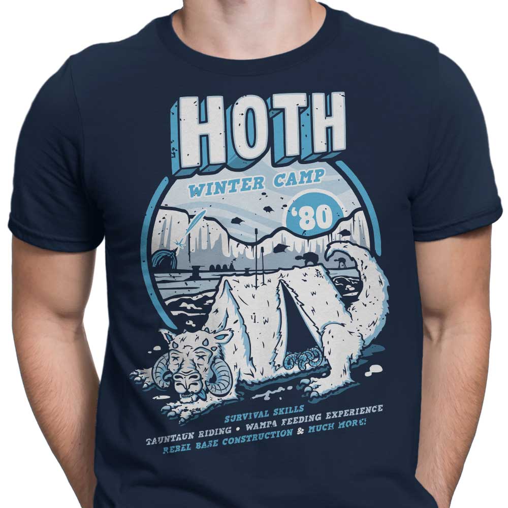 Hoth Winter Camp Men's Apparel - Adult & Kids T-Shirts, Sweatshirts & Hoodies apparel design preview 2