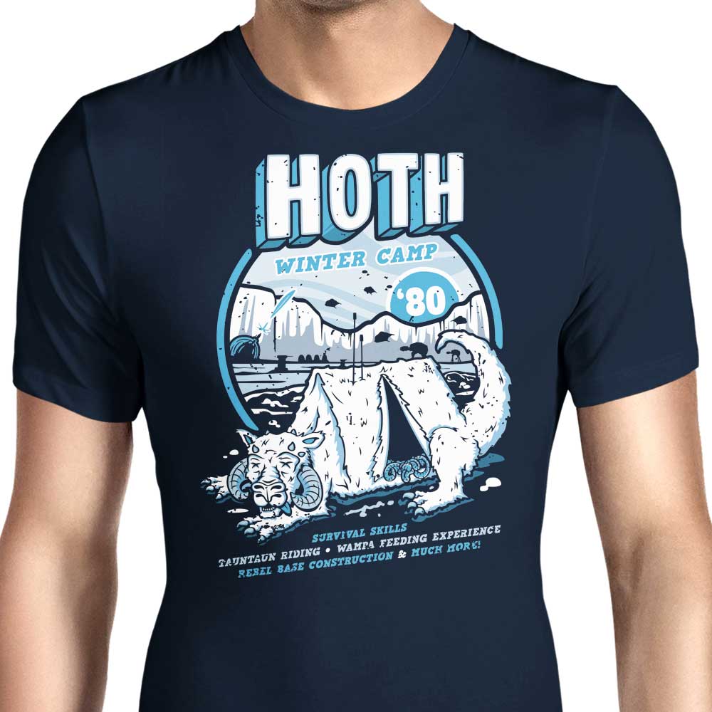 Hoth Winter Camp Men's Apparel - Adult & Kids T-Shirts, Sweatshirts & Hoodies apparel design preview 1
