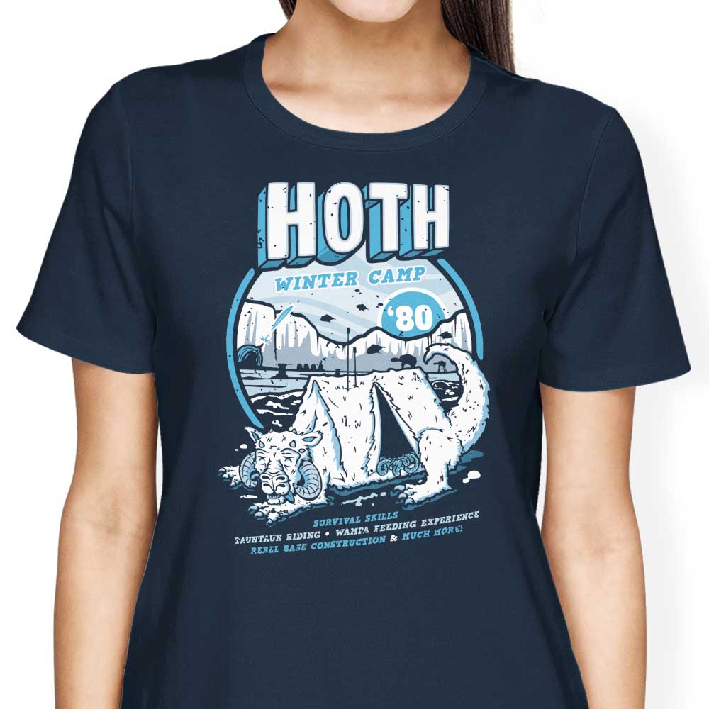 Hoth Winter Camp Women's Apparel - Adult & Kids T-Shirts, Sweatshirts & Hoodies apparel design preview 2
