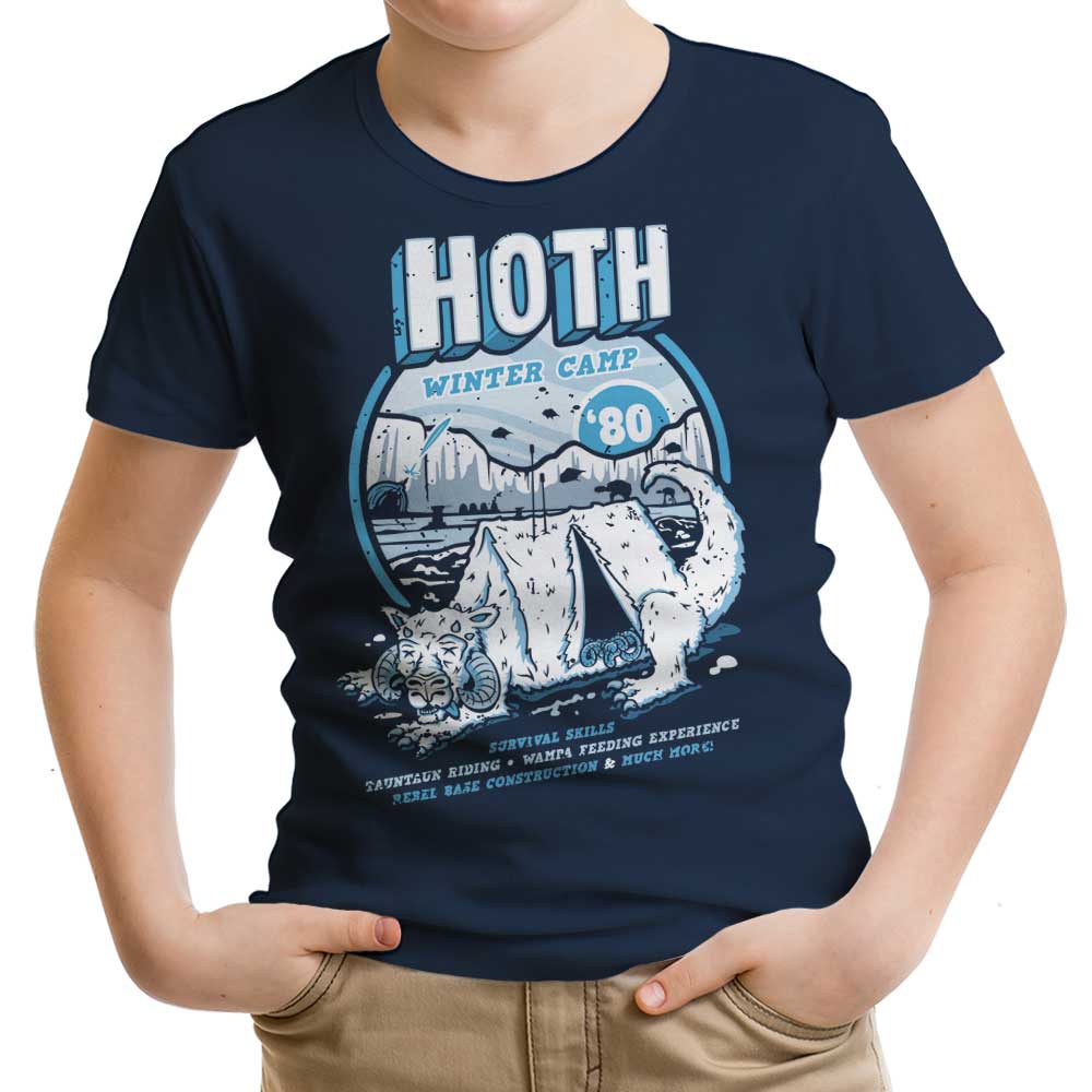 Hoth Winter Camp Youth Apparel - Adult & Kids T-Shirts, Sweatshirts & Hoodies apparel design preview 1