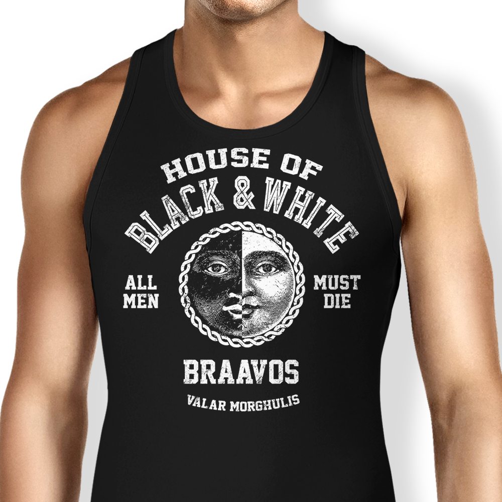 House of Black and White Tank Top - Adult & Kids T-Shirts, Sweatshirts & Hoodies apparel design preview 1