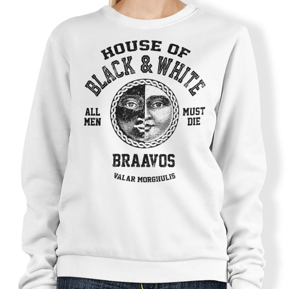 House of Black and White (Alt) - Adult & Kids T-Shirts, Sweatshirts & Hoodies apparel design preview 1