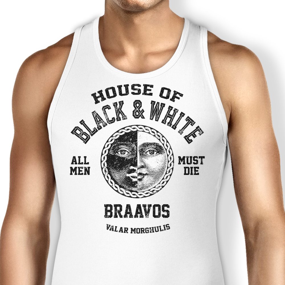 House of Black and White (Alt) Tank Top - Adult & Kids T-Shirts, Sweatshirts & Hoodies apparel design preview 1