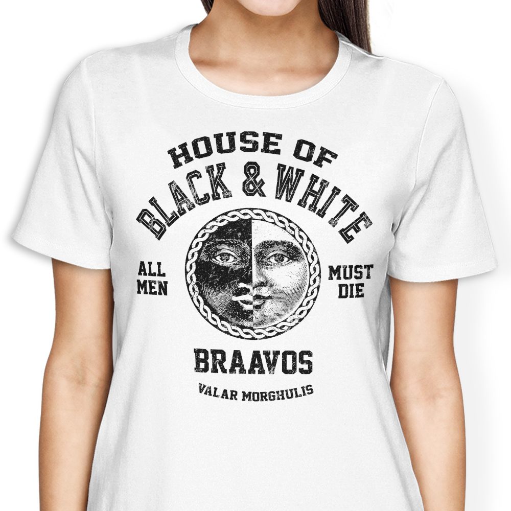 House of Black and White (Alt) Women's Apparel - Adult & Kids T-Shirts, Sweatshirts & Hoodies apparel design preview 2