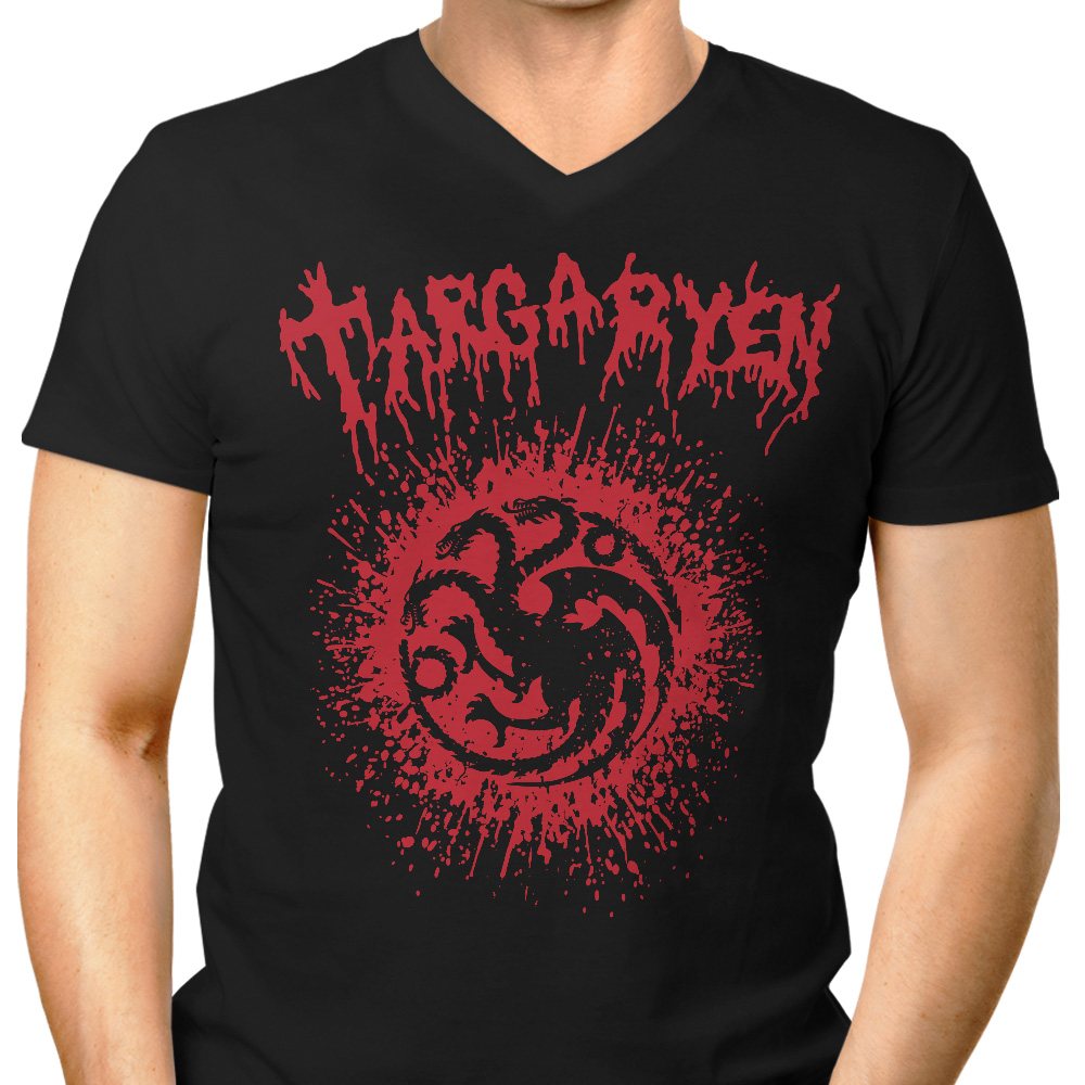 House of Fire Men's V-Neck - Adult & Kids T-Shirts, Sweatshirts & Hoodies apparel design preview 1