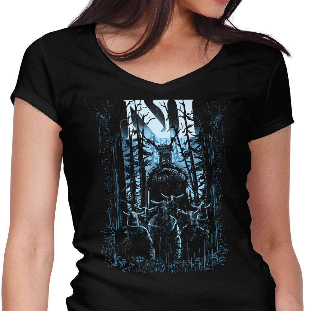 House of Ni Women's V-Neck - Adult & Kids T-Shirts, Sweatshirts & Hoodies apparel design preview 1