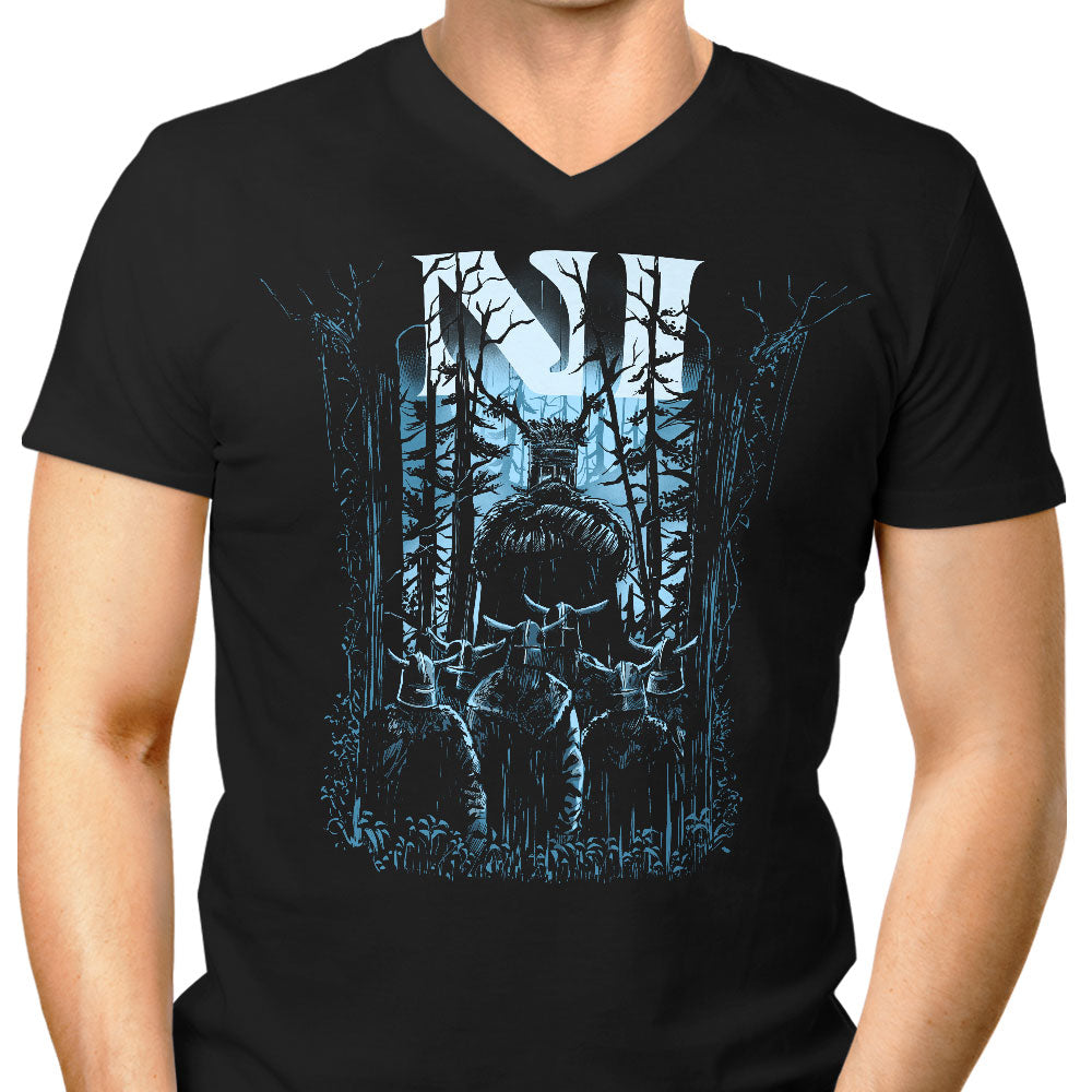House of Ni Men's V-Neck - Adult & Kids T-Shirts, Sweatshirts & Hoodies apparel design preview 1