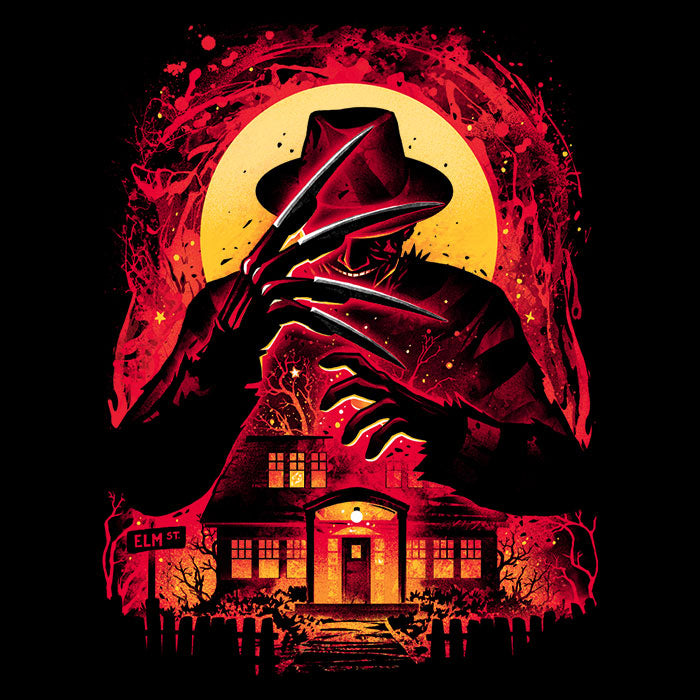 House of Nightmares Men's V-Neck - Adult & Kids T-Shirts, Sweatshirts & Hoodies apparel design preview 2