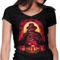 House of Nightmares Women's V-Neck - Adult & Kids T-Shirts, Sweatshirts & Hoodies apparel design preview 1