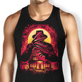 House of Nightmares Tank Top - Adult & Kids T-Shirts, Sweatshirts & Hoodies apparel design preview 1