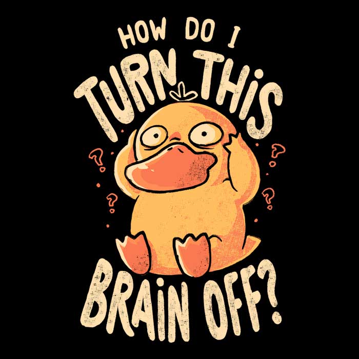 How Do I Turn It Off? Men's V-Neck - Adult & Kids T-Shirts, Sweatshirts & Hoodies apparel design preview 2
