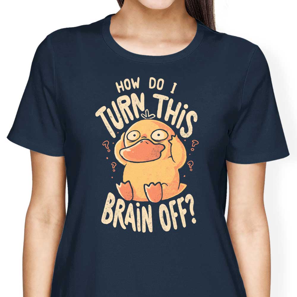 How Do I Turn It Off? Women's Apparel - Adult & Kids T-Shirts, Sweatshirts & Hoodies apparel design preview 2