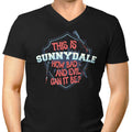 How Evil Can it Be? Men's V-Neck - Adult & Kids T-Shirts, Sweatshirts & Hoodies apparel design preview 1