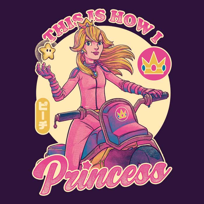 How I Princess Men's Apparel - Adult & Kids T-Shirts, Sweatshirts & Hoodies apparel design preview 2