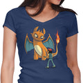 How to Train Your Monster Women's V-Neck - Adult & Kids T-Shirts, Sweatshirts & Hoodies apparel design preview 1