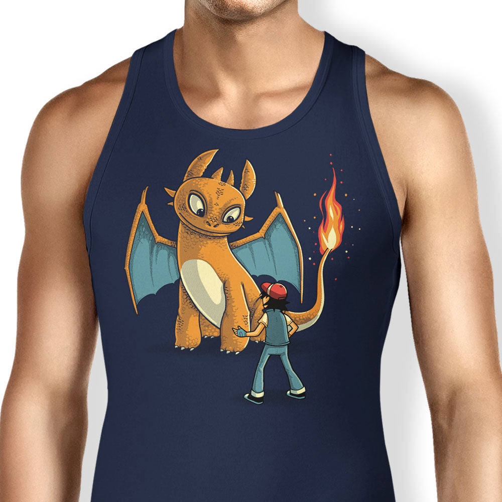 How to Train Your Monster Tank Top - Adult & Kids T-Shirts, Sweatshirts & Hoodies apparel design preview 1