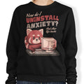 How to Uninstall Anxiety - Adult & Kids T-Shirts, Sweatshirts & Hoodies apparel design preview 1